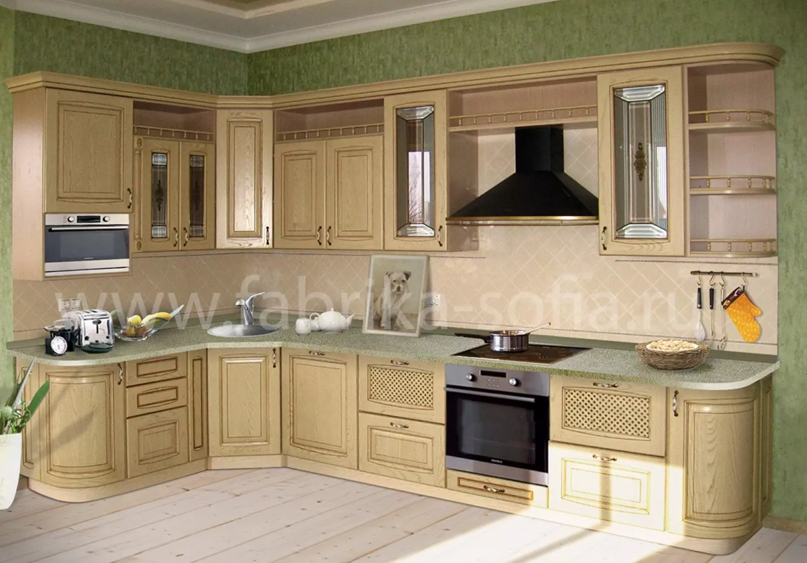 Нежная классическая кухня от производителя по выгодной цене