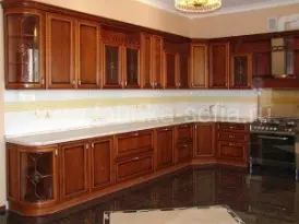 Кухонный гарнитур с винтажным классическим дизайном по цене производителя