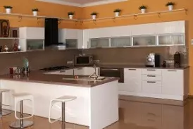 Красивая кухня в стиле модерн от производителя в Краснодаре