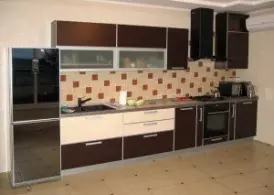 Оптимальный вариант кухонной мебели в стиле модерн