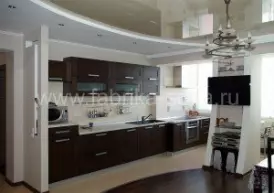 Кухня под заказ из недорогих высокотехнологичных материалов